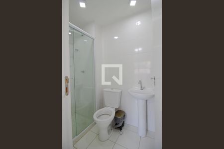 Banheiro da Suíte de apartamento para alugar com 1 quarto, 35m² em Panamby, São Paulo