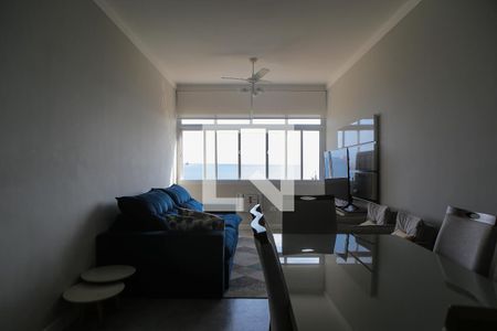 Sala de apartamento para alugar com 2 quartos, 90m² em Boqueirão, Santos