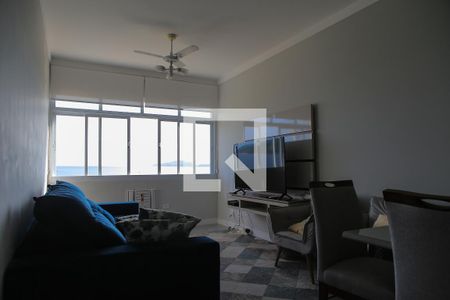Sala de apartamento para alugar com 2 quartos, 90m² em Boqueirão, Santos