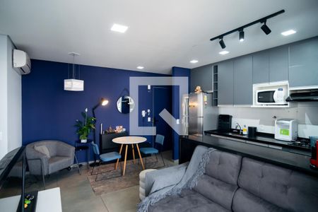Sala de apartamento para alugar com 2 quartos, 65m² em Vila Cordeiro, São Paulo