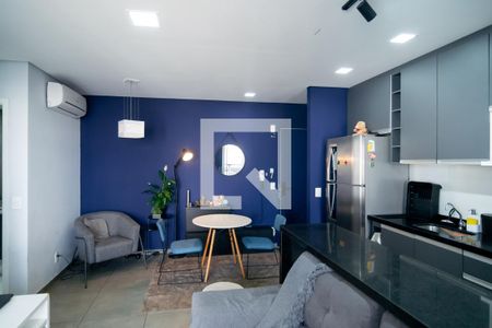 Sala de apartamento para alugar com 2 quartos, 65m² em Vila Cordeiro, São Paulo