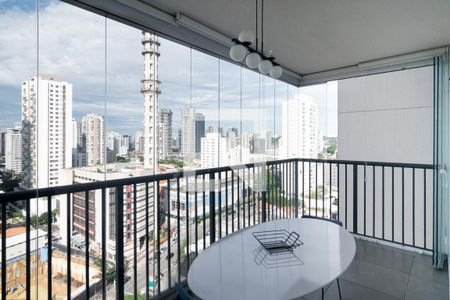 Varanda de apartamento para alugar com 2 quartos, 65m² em Vila Cordeiro, São Paulo
