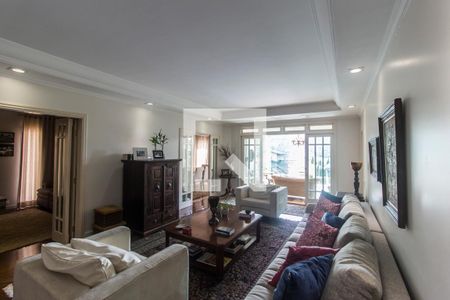 sala de casa de condomínio à venda com 5 quartos, 540m² em Alphaville Residencial Zero, Barueri