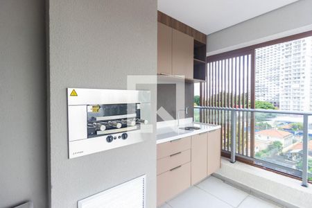 Varanda gourmet de apartamento à venda com 2 quartos, 72m² em Butantã, São Paulo