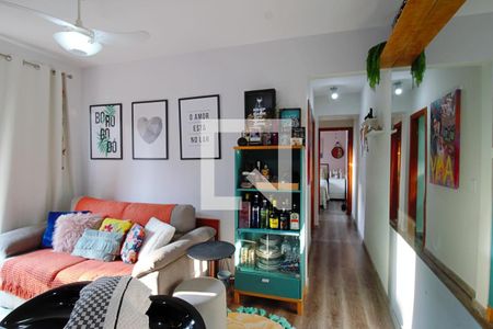 Sala  de apartamento para alugar com 2 quartos, 55m² em Jardim Ampliação, São Paulo