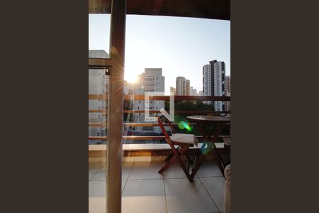 Varanda da Sala de apartamento para alugar com 2 quartos, 55m² em Jardim Ampliação, São Paulo