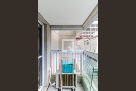 Varanda de kitnet/studio para alugar com 1 quarto, 39m² em Santa Cecília, São Paulo