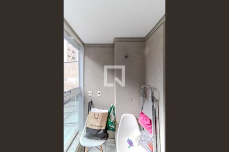 Varanda de kitnet/studio para alugar com 1 quarto, 39m² em Santa Cecília, São Paulo