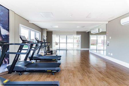 Apartamento para alugar com 38m², 1 quarto e 2 vagas Apartamento para alugar com 38m², 1 quarto e 2 vagasÁrea comum - Academia