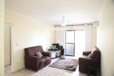 Sala de apartamento para alugar com 2 quartos, 80m² em Guilhermina, Praia Grande