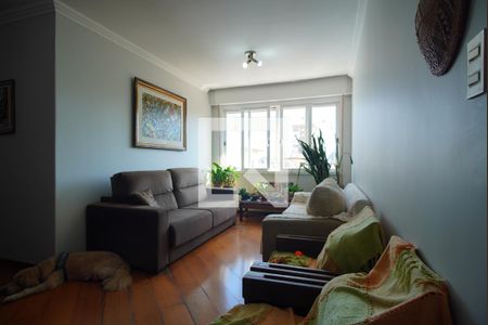 Sala  de apartamento à venda com 3 quartos, 103m² em Auxiliadora, Porto Alegre