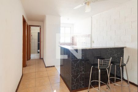 Sala/Cozinha de apartamento para alugar com 2 quartos, 38m² em Campo Novo, Porto Alegre