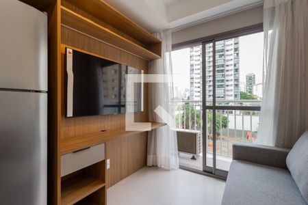 Sala de apartamento para alugar com 1 quarto, 29m² em Vila Nova Conceição, São Paulo