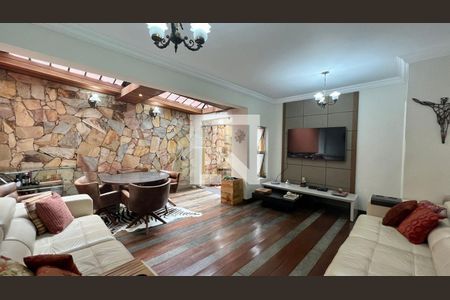 Sala  de apartamento à venda com 5 quartos, 210m² em Santo Antônio, Belo Horizonte