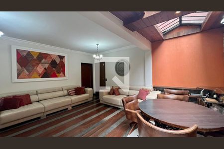 Sala  de apartamento à venda com 5 quartos, 210m² em Santo Antônio, Belo Horizonte