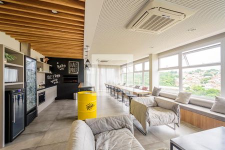 Apartamento para alugar com 42m², 1 quarto e 1 vaga Apartamento para alugar com 42m², 1 quarto e 1 vagaÁrea comum - Salão de festas