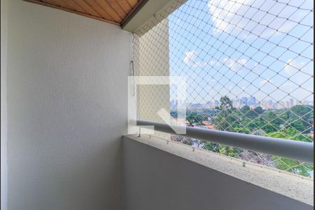 Varanda da Sala de apartamento para alugar com 1 quarto, 43m² em Santo Amaro, São Paulo