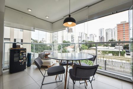 Varanda de apartamento para alugar com 1 quarto, 43m² em Santo Amaro, São Paulo