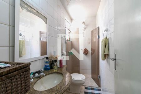 Banheiro da Suíte de apartamento à venda com 3 quartos, 87m² em Nova Suíssa, Belo Horizonte