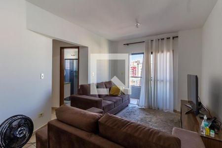 Sala de apartamento para alugar com 2 quartos, 75m² em Tupi, Praia Grande