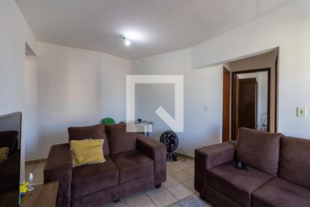 Sala de apartamento para alugar com 2 quartos, 75m² em Tupi, Praia Grande