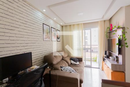 Sala de apartamento à venda com 2 quartos, 51m² em Parque João Ramalho, Santo André