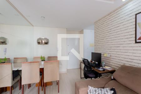 Sala de apartamento à venda com 2 quartos, 51m² em Parque João Ramalho, Santo André