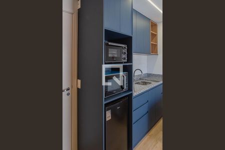 Studio para alugar com 25m², 1 quarto e sem vagaCozinha