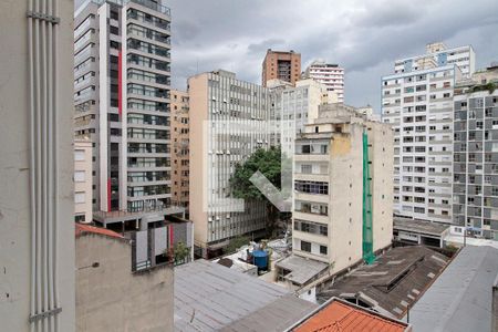 Vista de kitnet/studio para alugar com 1 quarto, 25m² em Vila Buarque, São Paulo