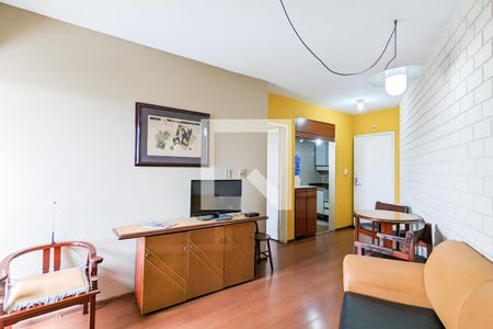 Sala de apartamento para alugar com 1 quarto, 39m² em Centro, São Bernardo do Campo
