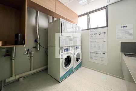 Studio para alugar com 27m², 1 quarto e sem vagaLavanderia