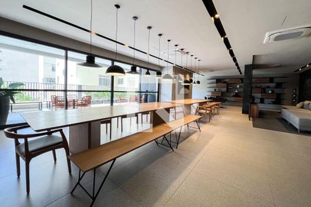 Studio para alugar com 27m², 1 quarto e sem vagaSalão de Festas