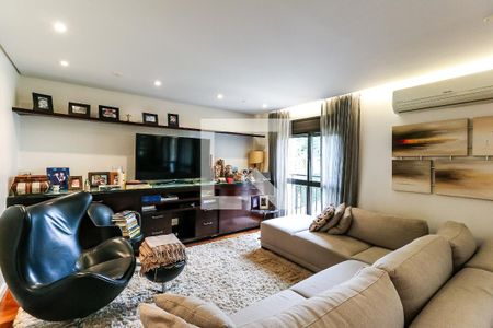 Sala de apartamento à venda com 3 quartos, 198m² em Real Parque, São Paulo