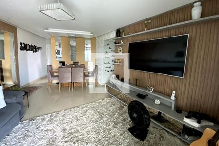 Sala de apartamento para alugar com 3 quartos, 114m² em Jardim Vinte E Cinco de Agosto, Duque de Caxias