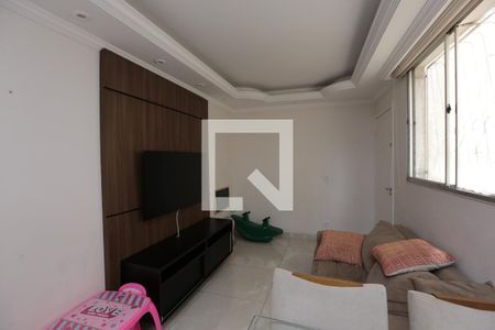 Sala de apartamento à venda com 2 quartos, 57m² em Cabral, Contagem