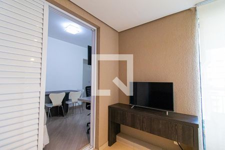 Varanda de kitnet/studio para alugar com 1 quarto, 32m² em Bela Vista, São Paulo