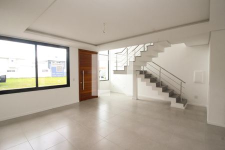 Sala de Estar de casa de condomínio à venda com 3 quartos, 160m² em Aberta dos Morros, Porto Alegre