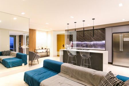 Sala de apartamento para alugar com 2 quartos, 103m² em Parque Residencial Aquarius, São José dos Campos