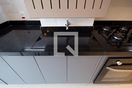 Sala e cozinha de apartamento à venda com 2 quartos, 50m² em Centro, Osasco