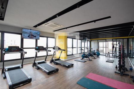 Apartamento para alugar com 50m², 2 quartos e 2 vagasÁrea comum - Academia