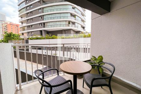 Studio para alugar com 26m², 1 quarto e sem vagaSacada