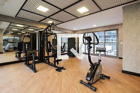 Studio para alugar com 26m², 1 quarto e sem vagaAcademia