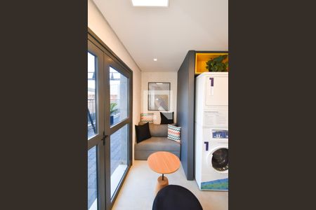 Studio para alugar com 26m², 1 quarto e sem vagaLavanderia