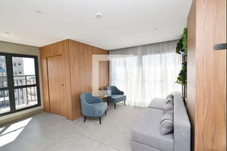 Studio para alugar com 26m², 1 quarto e sem vagaÁrea comum - Salão de festas