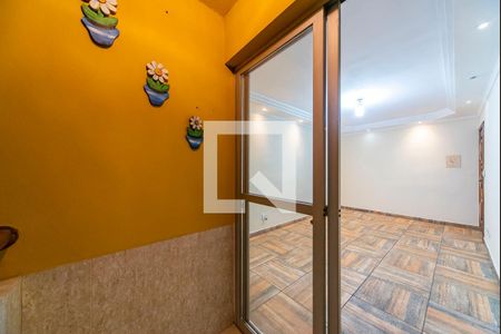 Varanda da Sala de apartamento para alugar com 2 quartos, 60m² em Parque São Vicente, Santo André