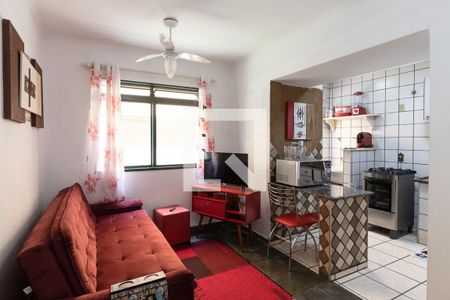 Sala de apartamento para alugar com 1 quarto, 35m² em Jardim Monte Alegre, Ribeirão Preto