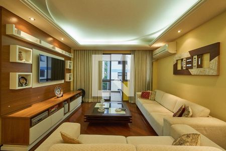 Sala de apartamento à venda com 4 quartos, 140m² em Tijuca, Rio de Janeiro