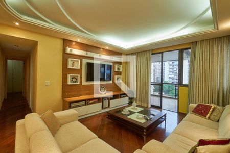 Sala de apartamento à venda com 4 quartos, 140m² em Tijuca, Rio de Janeiro