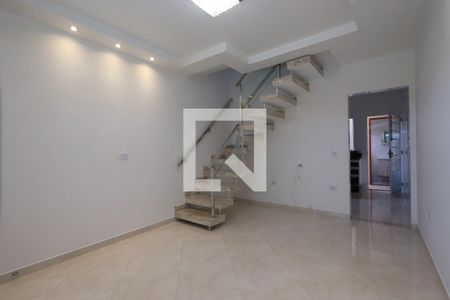 Sala de casa para alugar com 2 quartos, 112m² em Chácara Mafalda, São Paulo