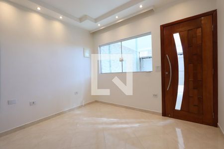 Sala de casa para alugar com 2 quartos, 112m² em Chácara Mafalda, São Paulo